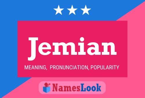 Jemian Name Poster