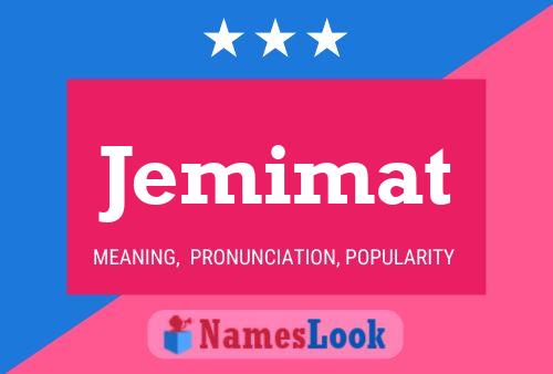 Jemimat Name Poster