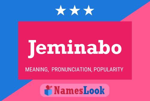 Jeminabo Name Poster