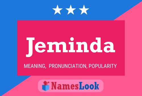 Jeminda Name Poster