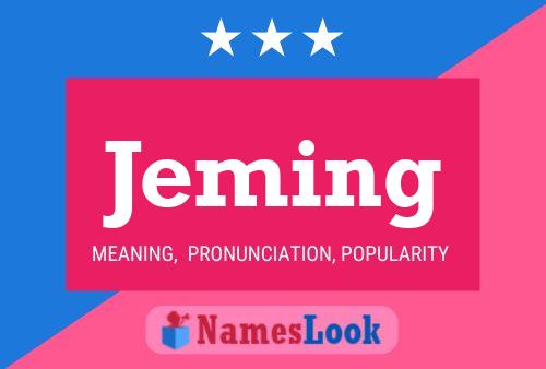 Jeming Name Poster