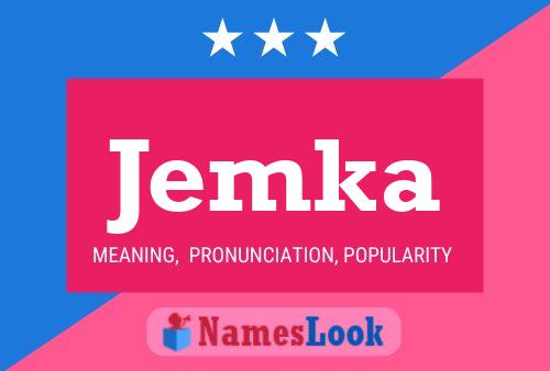 Jemka Name Poster