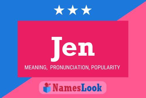 Jen Name Poster