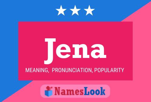 Jena Name Poster