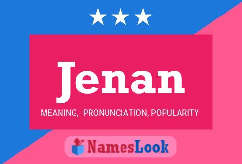 Jenan Name Poster