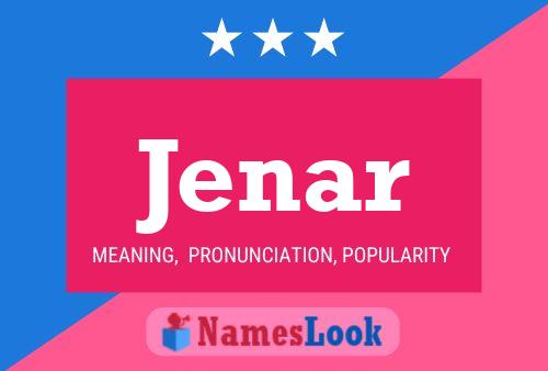 Jenar Name Poster