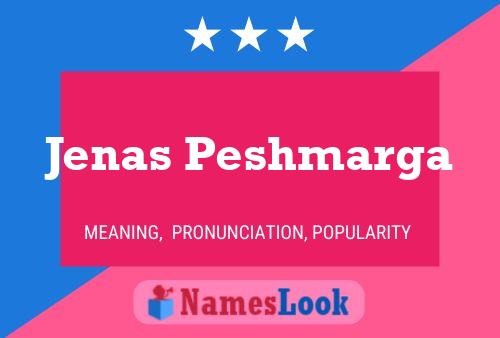 Jenas Peshmarga Name Poster