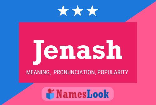 Jenash Name Poster