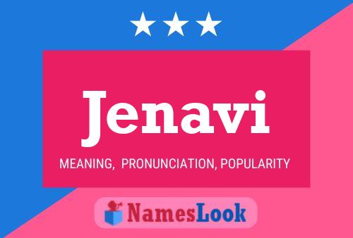 Jenavi Name Poster