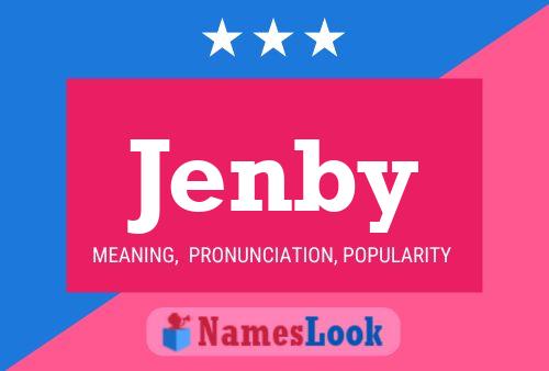 Jenby Name Poster