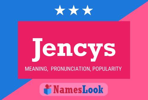 Jencys Name Poster