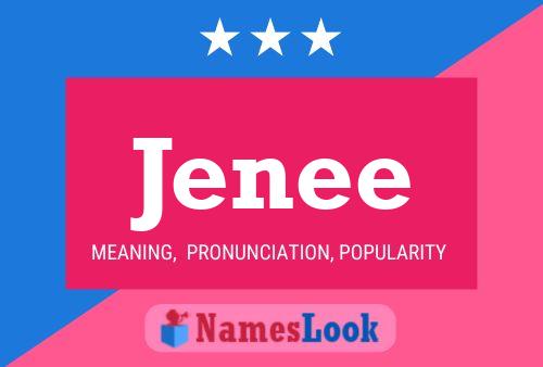 Jenee Name Poster