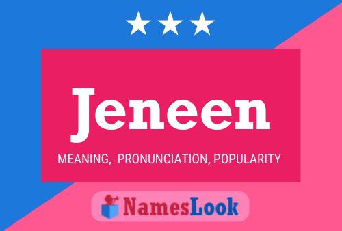 Jeneen Name Poster