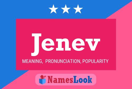 Jenev Name Poster