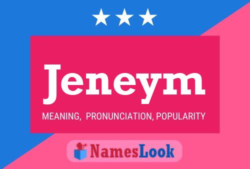 Jeneym Name Poster