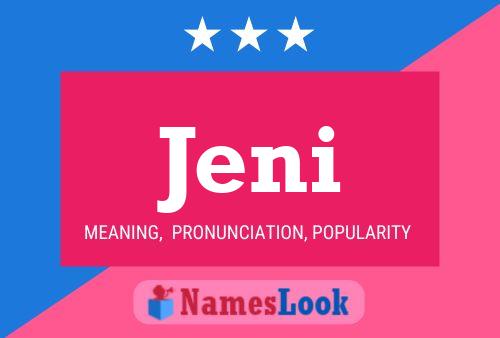 Jeni Name Poster