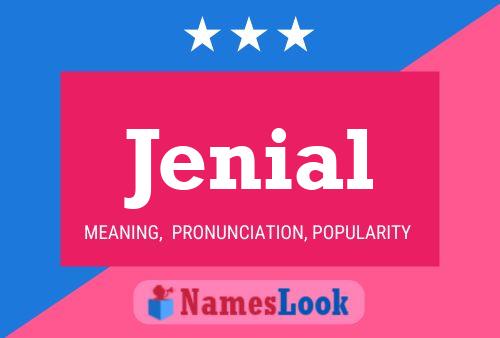 Jenial Name Poster