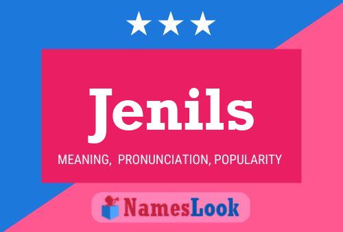 Jenils Name Poster