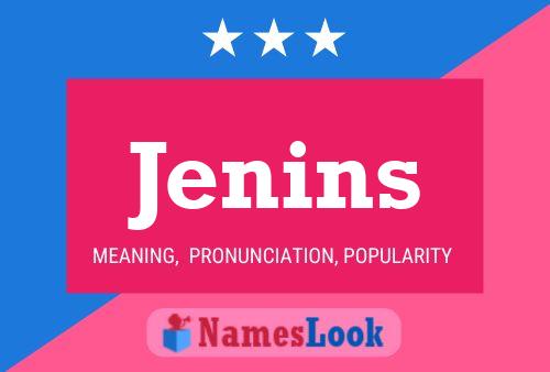 Jenins Name Poster