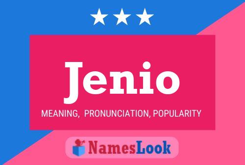 Jenio Name Poster