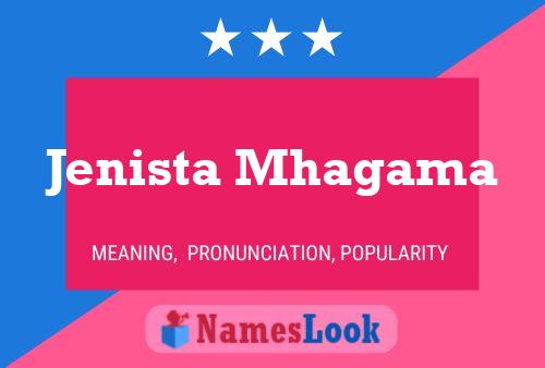 Jenista Mhagama Name Poster