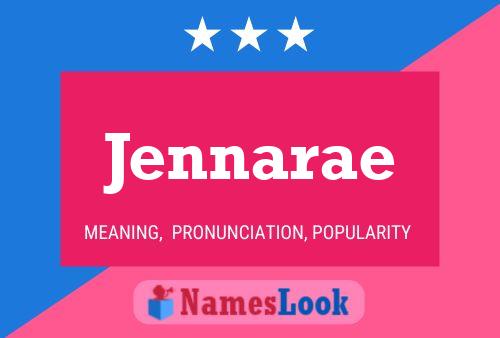 Jennarae Name Poster