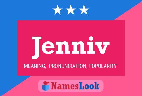 Jenniv Name Poster