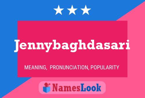 Jennybaghdasari Name Poster