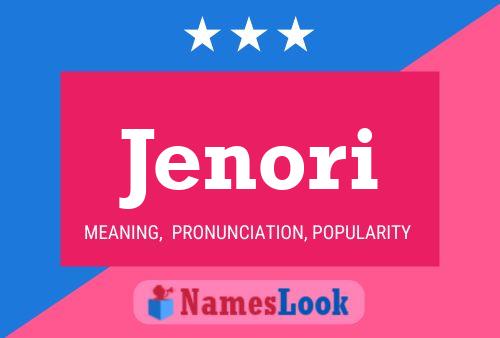 Jenori Name Poster