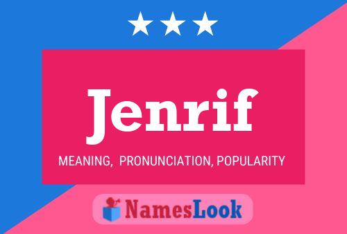 Jenrif Name Poster