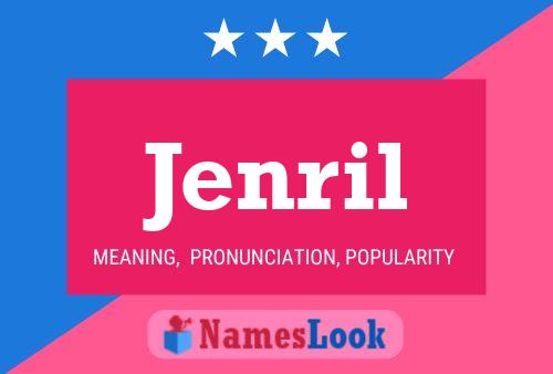 Jenril Name Poster