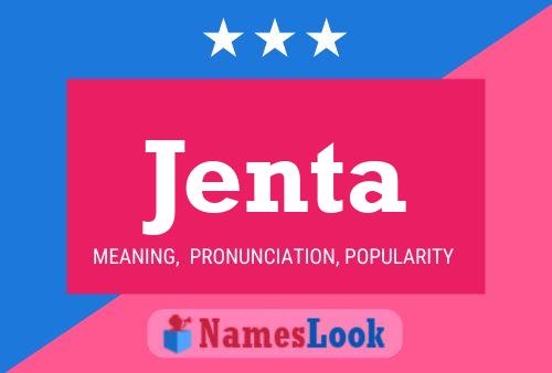 Jenta Name Poster