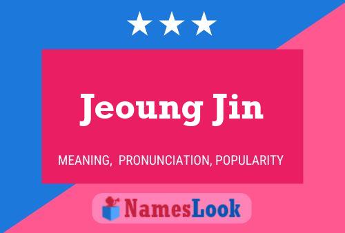 Jeoung Jin Name Poster