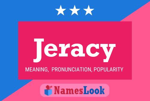 Jeracy Name Poster