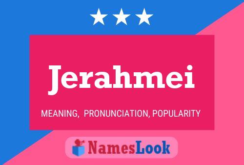 Jerahmei Name Poster