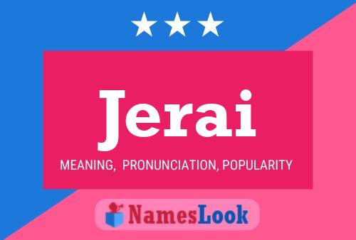 Jerai Name Poster