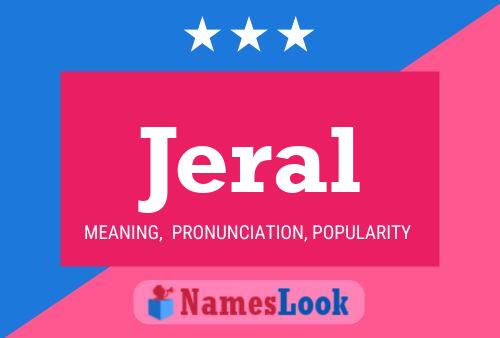 Jeral Name Poster