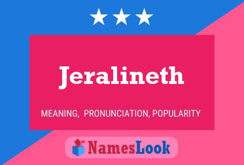 Jeralineth Name Poster