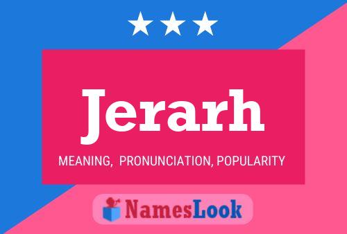 Jerarh Name Poster