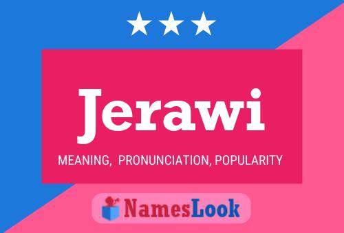 Jerawi Name Poster