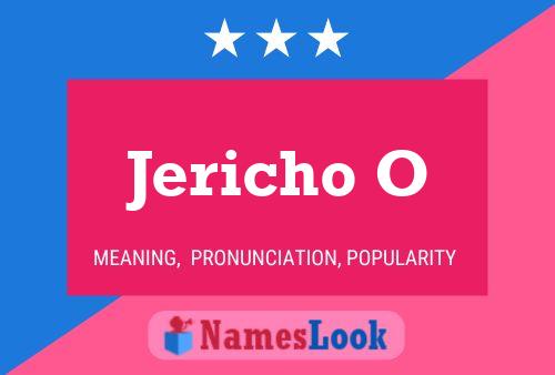 Jericho O Name Poster