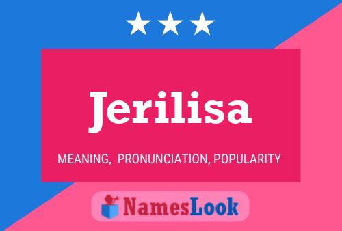 Jerilisa Name Poster