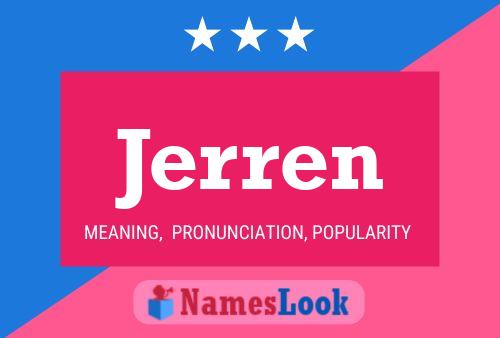 Jerren Name Poster