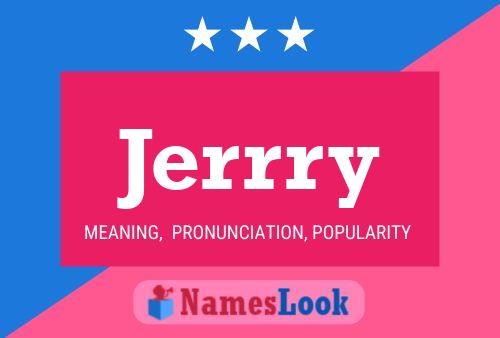 Jerrry Name Poster