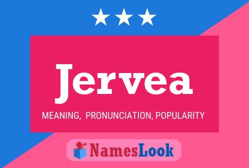 Jervea Name Poster