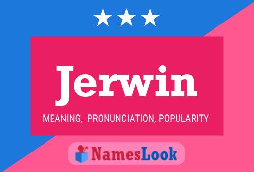 Jerwin Name Poster