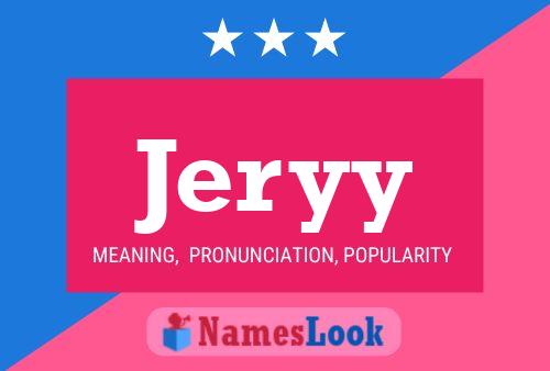 Jeryy Name Poster