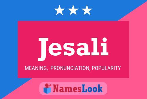 Jesali Name Poster