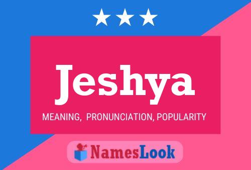 Jeshya Name Poster