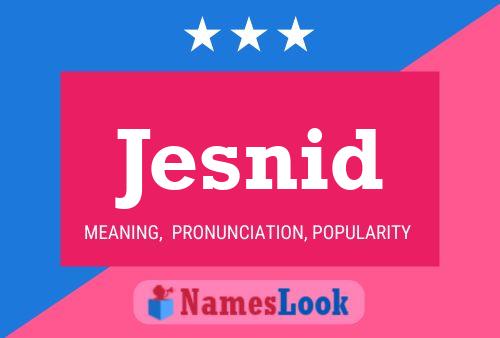 Jesnid Name Poster